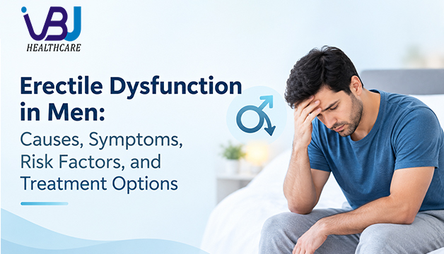 Erectile Dysfunction in Men: Causes, Symptoms, Risk Factors, and Treatment Options